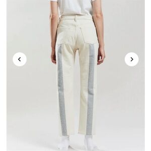 Still Here Washed Jeans in Bone women’s 25